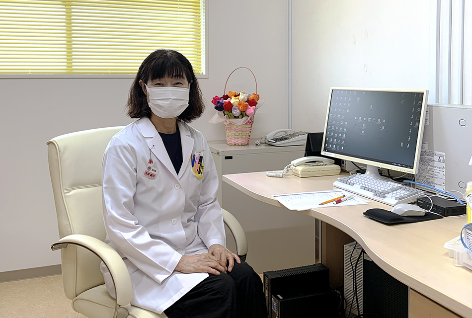予防接種の診察室